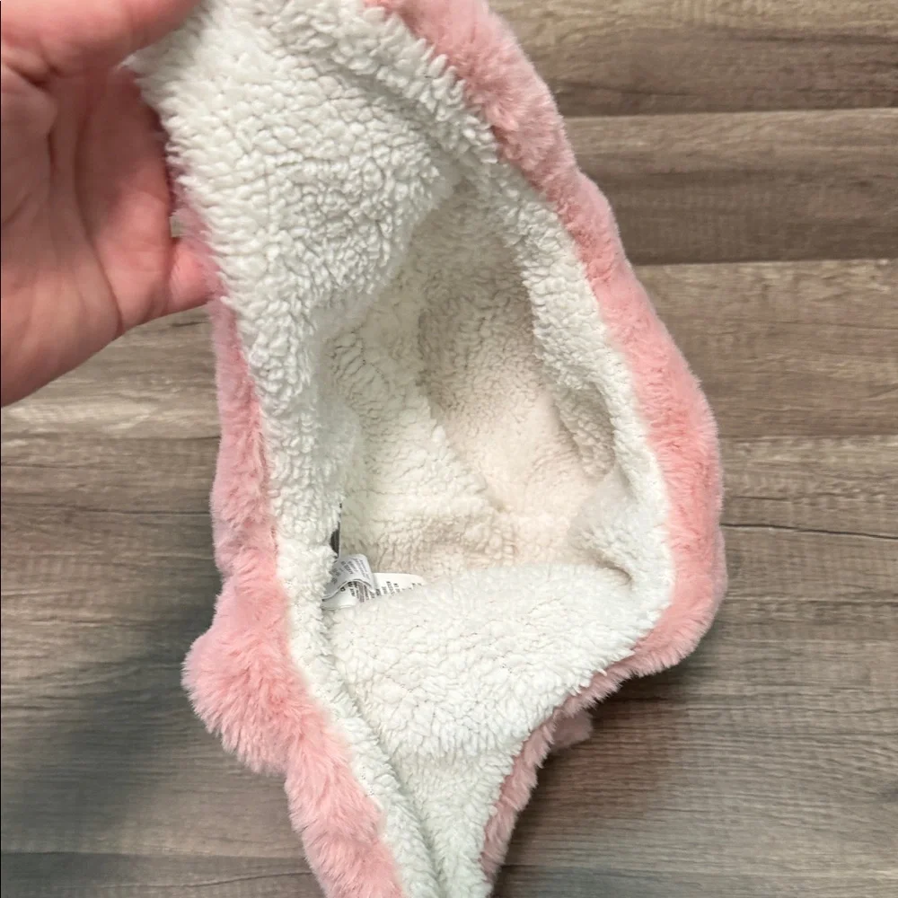 The‎ Children's Place Pink Fuzzy Kids Winter Hat